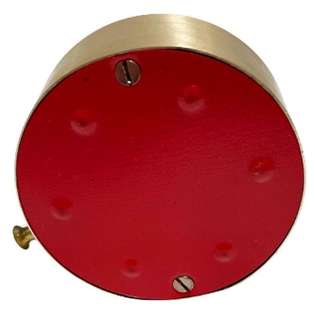 1960s Mid-Century Brass Spinning Music Box Globe Desktop Table Lighter by Windmill For Sale - Image 9 of 9