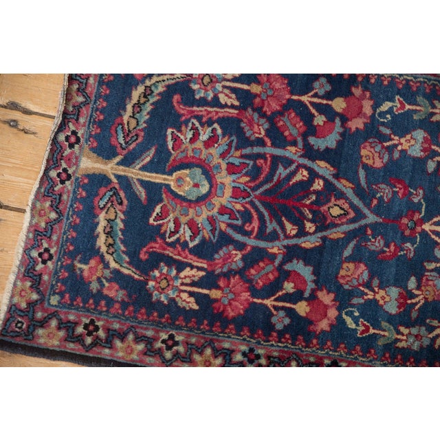 Antique Fine Kerman Square Rug Mat - 1'10" x 2'7" For Sale In New York - Image 6 of 9