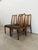 Brown Set of 4 Vintage Nathan Mid Century Modern Dining Chairs For Sale - Image 8 of 9