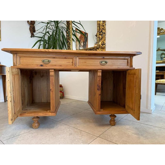 Gründerzeit Secretary in Softwood For Sale - Image 11 of 13