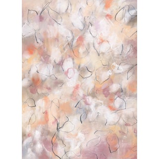 Wild Flowers No.32 - Organic Abstract Botanic Mixed Media Drawing by Sara Richardson For Sale