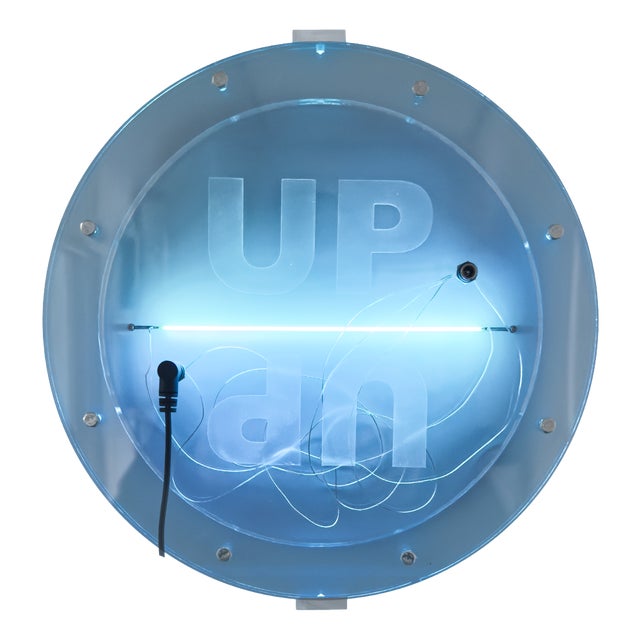Light Sculpture Up by Joachim Ramin For Sale
