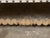 English 1900s Bleached Wood Bench with Barley Twist Base and Custom Upholstery For Sale - Image 11 of 12