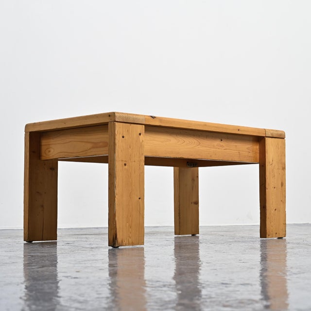 French Coffee Table from Les Arcs, 1970s For Sale - Image 3 of 11