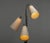 Swedish Floor Lamp with Jute Fabric Shades by Svend Aage Holm-Sørensen, 1950s For Sale - Image 9 of 10