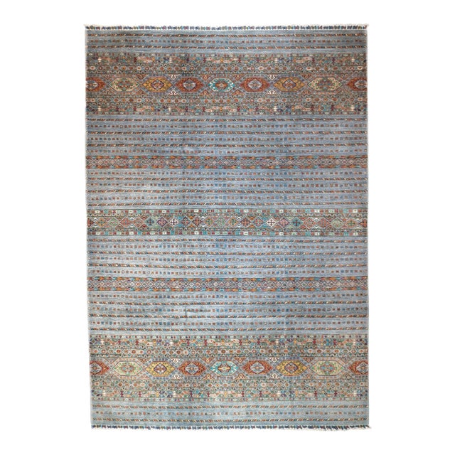 Contemporary Gabbeh Rug 6'10'' X 9'8'' For Sale