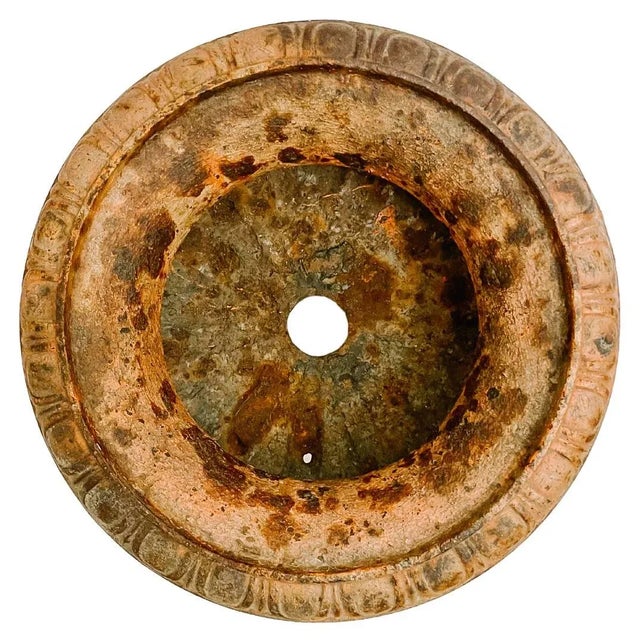 Antique French Cast Iron Planters - a Pair For Sale - Image 10 of 12