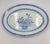 Ceramic 1970s Tienshan Blue & White Porcelain Rice Grain Oval Serving Platter For Sale - Image 7 of 7