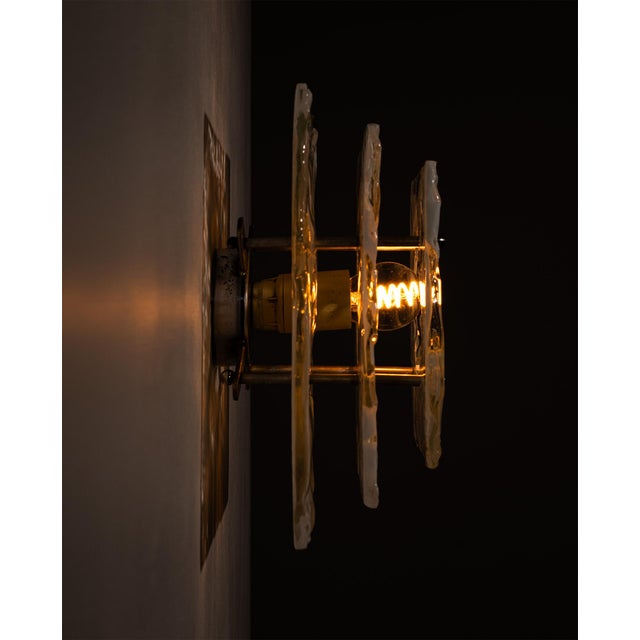Murano Glass Wall Light, 1970s For Sale - Image 9 of 15