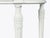 Louis XVI Style, White Demilune Console Table, Wood, Marble, France, 1960s For Sale - Image 9 of 15