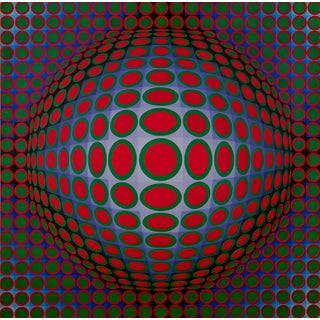 Victor Vasarely, VEGA TEK, Etching For Sale