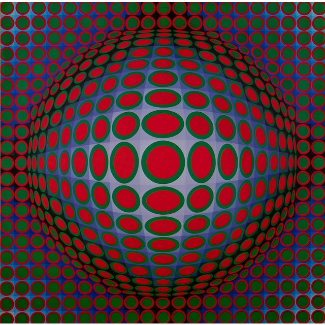 Victor Vasarely, VEGA TEK, Etching For Sale