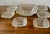 Mid-Century Modern Indiana Glass Diamond Point Salad Bowl Set - Set of 7 For Sale - Image 3 of 12