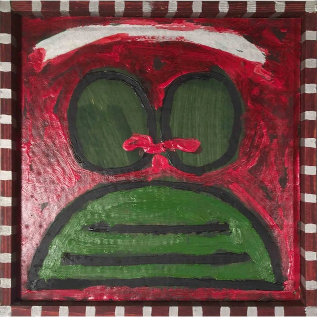 Contemporary Salvatore Travascio, A Kiss, a Kiss, Still Another Kiss 1, Oil Paintings on Cardboard, 2000s, Set of 9 For Sale - Image 3 of 4