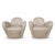 Post Modern Swivel Chairs by Michael Wolk - a Pair For Sale