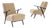 1960s Czech Wooden Armchairs, - A Pair For Sale