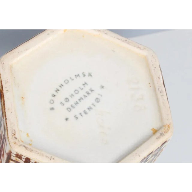 Danish Sculptural Vases by Haico Nitzsche for Soholm, 1970s, Set of 2 For Sale - Image 6 of 7