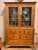 Wood 19th Century English One Piece Pine Breakfront For Sale - Image 7 of 18