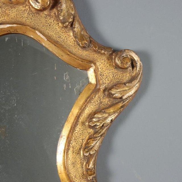 Small Gold Leaf Mirror For Sale - Image 5 of 9