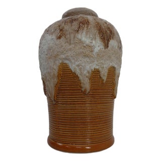 Large Lava Ceramic Model 650/45 Vase from Dümler & Breiden, Germany, 1970s For Sale