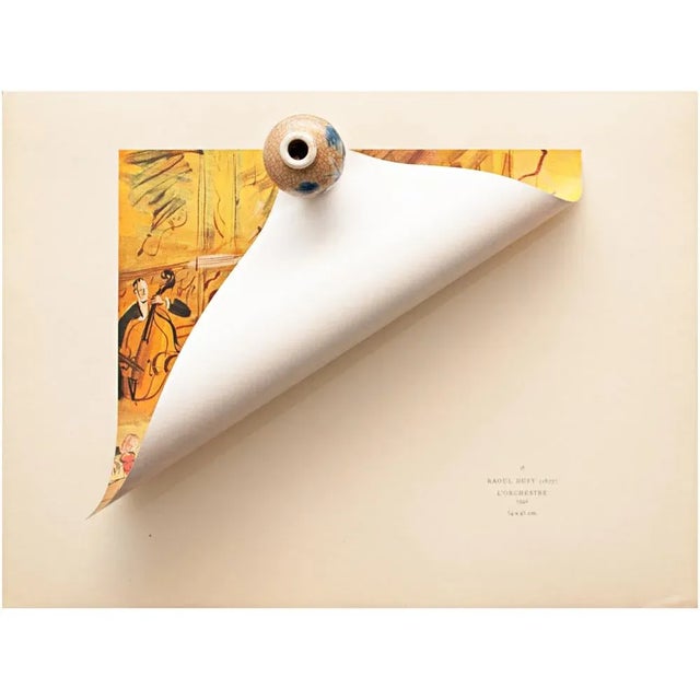 American 1947 After Raoul Dufy "The Orchestra", First Edition Period Swiss Offset Lithograph For Sale - Image 3 of 9