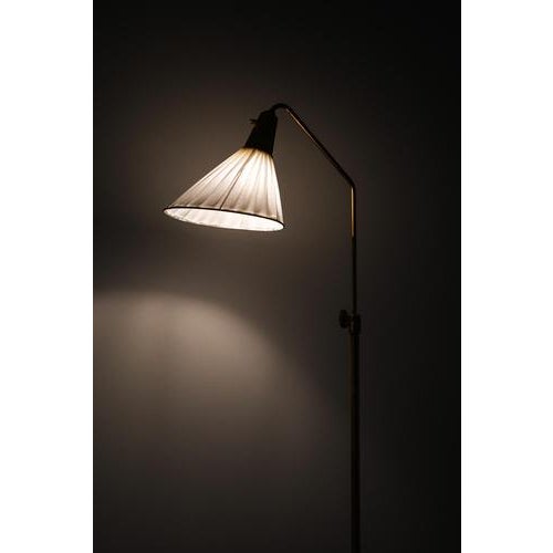 Hans Bergström Floor Lamp in Brass from Hans Bergström, 1950s For Sale - Image 4 of 8