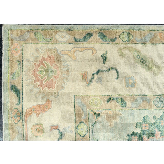 Turkish Oushak Rug 8'1" x 10'2" #22151 Explore a curated collection of hallway runners, wool rugs, and handmade...