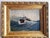 J. Pedoussot - Luxor in heavy seas, circa 1900 oil on wood The painting has a very nice rendering 2 small marks, one above...