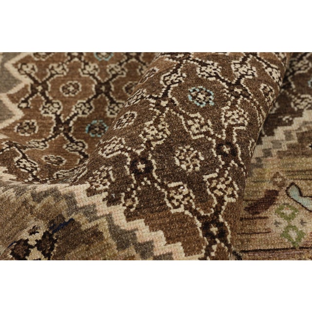 Vintage Persian Malayer Rug, 03'10 X 06'10 For Sale In Dallas - Image 6 of 10