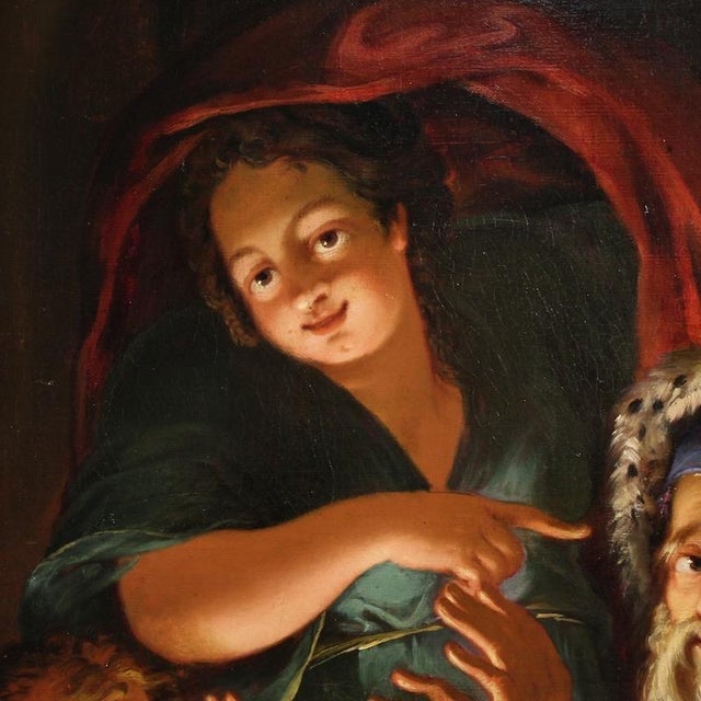 Allegory of Winter, 1750, Oil on Canvas For Sale - Image 8 of 15