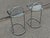 German Chrome and Glass Nightstands, 1981, Set of 2 For Sale - Image 6 of 9