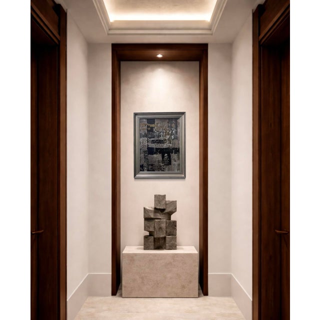 Mid-Century Modern Aftermath - Original Abstract Painting by J. Kent Martin For Sale - Image 3 of 10