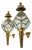 Vintage Carriage Lantern Wall Sconces in Brass and Glass, 1960s, Set of 2 For Sale