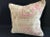 Turkish Handwoven Wool Oushak Vintage Pillow Case For Sale - Image 3 of 11