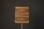 Mid-Century Modern Large Maria Kipp Lampshade With Black, Sienna, and Burnt Orange Stripes, 1960s For Sale - Image 3 of 9