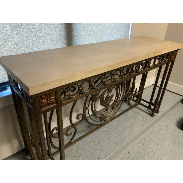 Rustic Signature Console Table | Chairish