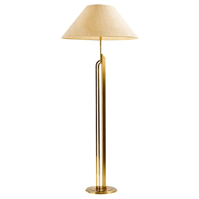 Vintage Brass Floor Lamp For Sale