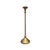 A refined vintage solid brass candlestick featuring an elegant, elongated silhouette and beautifully fluted detailing. The...