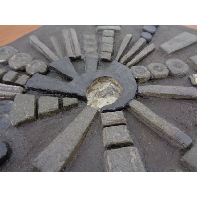 Brutalist Ceramic Wall Panel, 1960s For Sale - Image 16 of 18