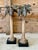 Pair of Sculptural Metal Palm Tree Candleholders by Justin Sculpture For Sale - Image 12 of 12