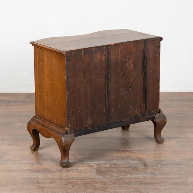 Late 18th Century Small Danish Rococo Chest of Three Drawers For Sale - Image 11 of 11