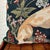 William Morris Late 20th Century Tapestry Throw Pillow With Dog and Botanicals For Sale - Image 4 of 9
