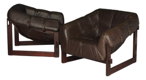 MP-91 Lounge Chairs by Percival Lafer for Móveis Lafer, 1970s, Set of 2
