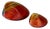 Pair of Vintage Asian Lacquered Clam Shell Trinket Boxes For Sale