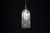 Mid-Century Modern Glass and Brass Pendants attributed to Doria Leuchten, Germany, 1970s For Sale - Image 6 of 10