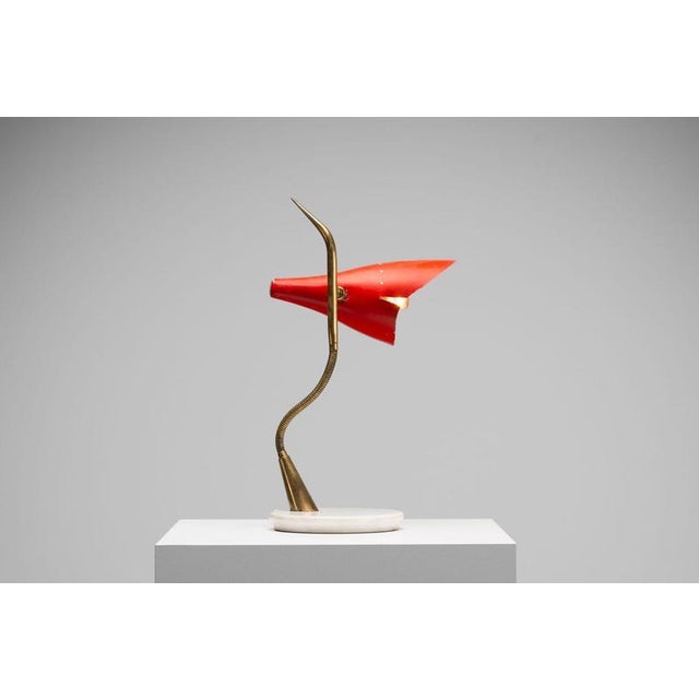 Adjustable Table Lamp from Lumen, Italy, 1950s For Sale - Image 15 of 16