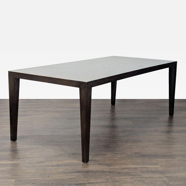 Modern Room & Board Maria Yee Bamboo Timbre Dining Table For Sale - Image 3 of 7