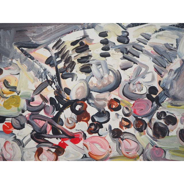 André Cottavoz, Panier de fruits, Oil on Panel, Framed For Sale - Image 5 of 9