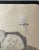 Drawing/Sketching Materials Vintage 1971 Original S Stirling Stylized Pencil Conte Drawing Sketch Elder Lady For Sale - Image 7 of 11