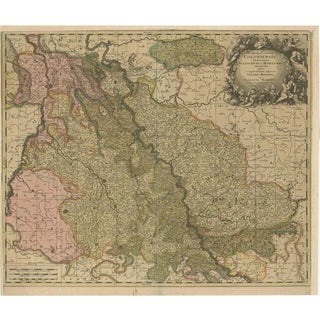 Antique Map of Cologne For Sale